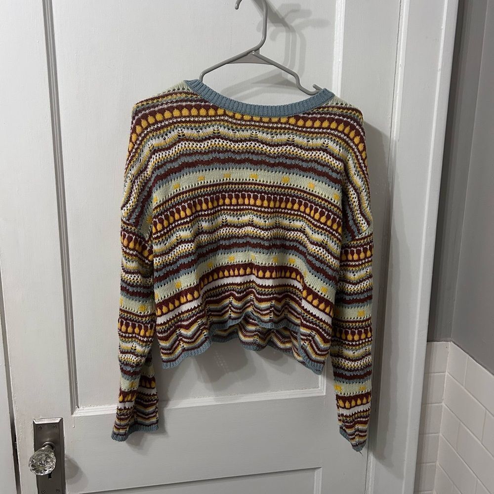 SHEIN Colorful boho Sweater